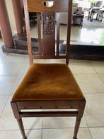 Stijlvolle stoelen, Ophalen, Hout, Gebruikt, Bruin