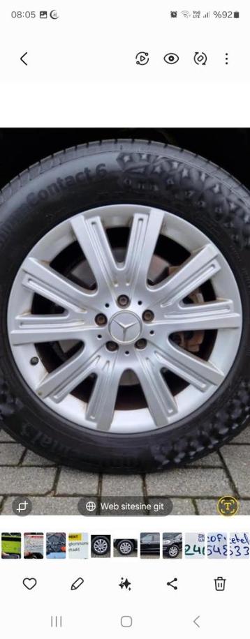 ❤️❤️❤️  MERCEDES GL VELGEN MET WINTERBANDEN 265/55/19 beschikbaar voor biedingen