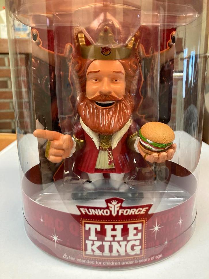 Funko Force Burger King Wobbler dashboard, Verzamelen, Poppetjes en Figuurtjes, Nieuw, Ophalen