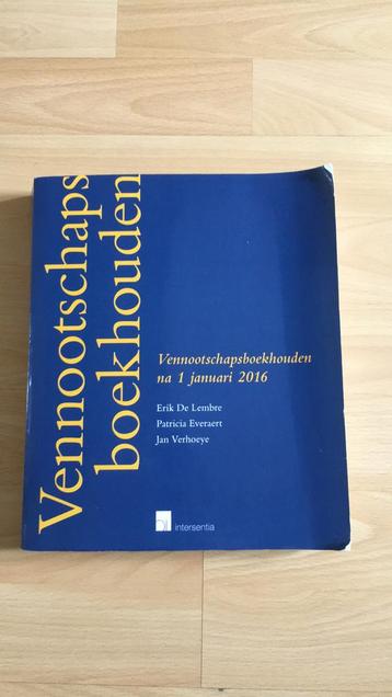 Vennootschapsboekhouden 