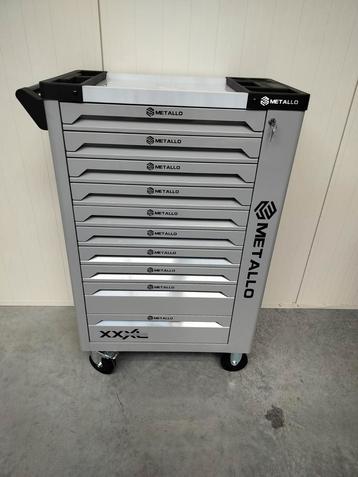 metallo gereedschapswagen 10 lades incl. accugereedschap!!! beschikbaar voor biedingen