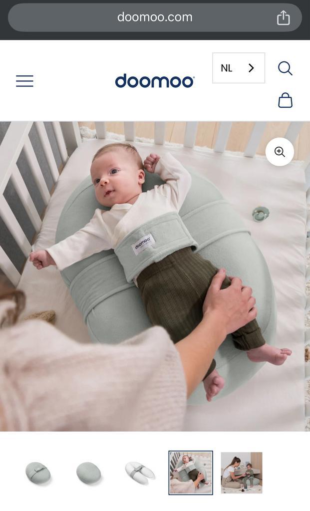 DOOMOO Relax Cover Antraciet - Nieuwstaat, Kinderen en Baby's, Babydragers en Draagdoeken, Nieuw, Overige typen, Buik of Rug, Overige merken