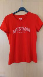 Mustang rood T-shirt, korte mouwen, maat M, Maat 38/40 (M), Ophalen of Verzenden, Zo goed als nieuw, Korte mouw