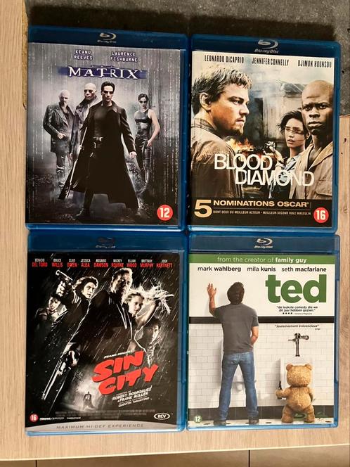 4 Verschillende Blu Ray dvd’s, Cd's en Dvd's, Blu-ray, Zo goed als nieuw, Ophalen of Verzenden