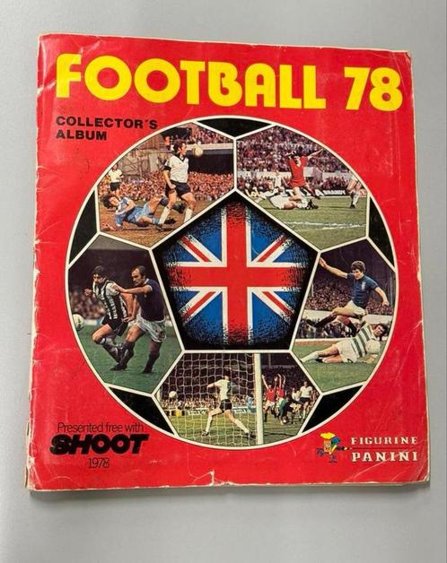 Album d'autocollants football PANINI 1978, 100 % complet, Collections, Articles de Sport & Football, Utilisé, Cartes de joueur