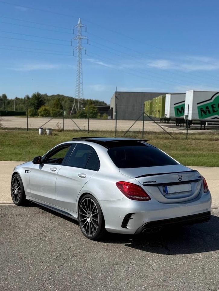 Mercedes c 43 AMG 4 Matic, Auto's, Mercedes-Benz, Particulier, Panoramadak, Benzine, Alcantara, Onderhoudsboekje, Ophalen