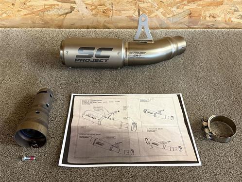 SC Project CR-T full titanium uitlaat BMW S1000RR 2015 2016, Motoren, Onderdelen | BMW, Gebruikt, Ophalen of Verzenden