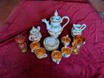 antiek koffieservies 6 personen, Antiek en Kunst, Antiek | Servies compleet, Ophalen
