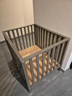 CHILDHOME - Baby park met matras, matrasbeschermer en donsde, Ophalen, Gebruikt, Rechthoekig, In hoogte verstelbaar