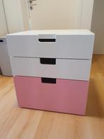Kast Ikea Stuva 3 laden in wit, Gebruikt, 50 tot 70 cm, Ophalen, Minder dan 90 cm