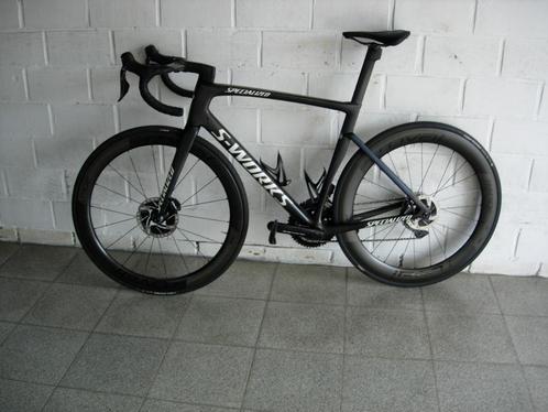 koersfiets specialized tarmac, Fietsen en Brommers, Fietsen | Racefietsen, Gebruikt, Meer dan 20 versnellingen, Carbon, 53 tot 57 cm