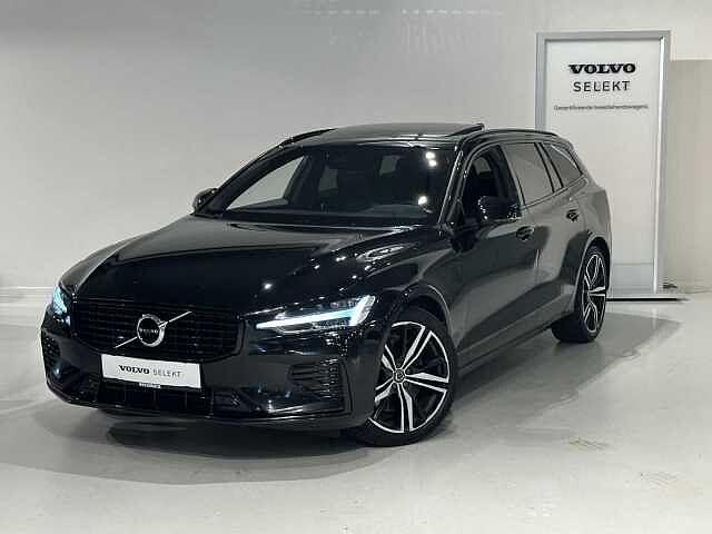 Volvo V60 T6 Recharge R-Design + PANO DAK, Auto's, Volvo, Bedrijf, V60, 4x4, Airbags, Airconditioning, Bluetooth, Cruise Control