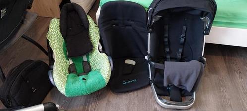 Quinny kinderwagen-set, Kinderen en Baby's, Kinderwagens en Combinaties, Gebruikt, Combiwagen, Quinny, Luchtbanden, Met autostoeltje