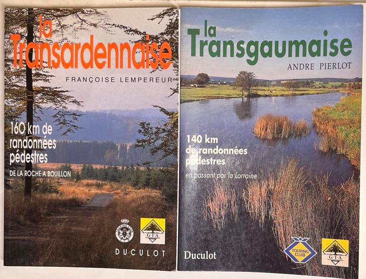 Guides rando Transardennaise & Transgaumaise, Livres, Livres de sport, Utilisé, Autres sports, Enlèvement