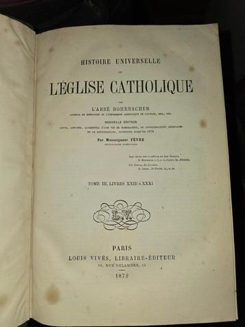 Histoire de l'église Catholique beschikbaar voor biedingen