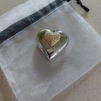 Pendentif gros cœur en argent, Enlèvement ou Envoi, Argent, Argent