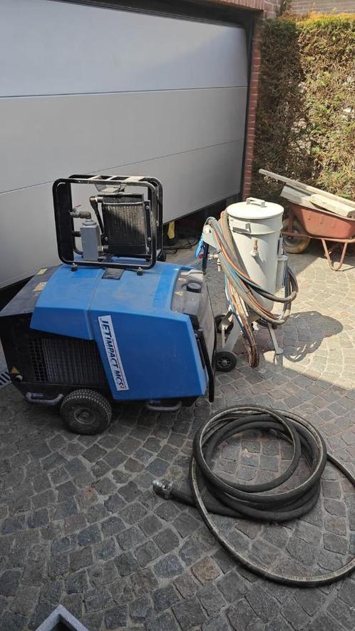 Luchtgom / Zandstraalmachine JET IMPACT MCS2 // GRATIS ZAND, Doe-het-zelf en Bouw, Reinigingsmachines, Gebruikt, Overige typen