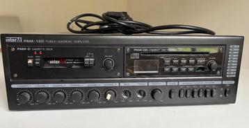  Versterker 300W Interim Pam120 + 3 kolomluidsprekers beschikbaar voor biedingen