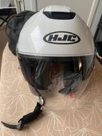 HJC i40 brommer/scooterhelm maat L, Fietsen en Brommers, Brommerhelmen, Ophalen, Zo goed als nieuw, Large, HJC