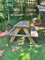 Table/banc en bois, Ophalen, Gebruikt, Hout