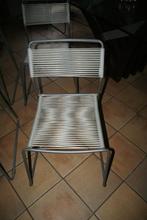 Lot de 8 chaises Melker 'spaghetti' par Lisa Norinder, Huis en Inrichting, Stoelen, Overige materialen, Vijf, Zes of meer stoelen