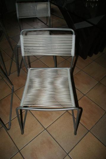 Lot de 8 chaises Melker 'spaghetti' par Lisa Norinder 