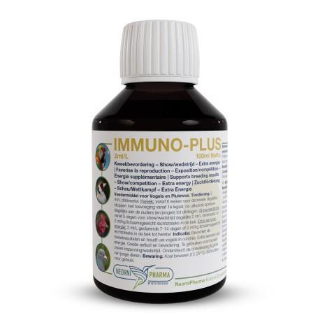 Immuno-plus 100ml ( verbeterd de kweek en conditie ), Dieren en Toebehoren, Vogels | Toebehoren, Nieuw, Eten en Drinken, Ophalen