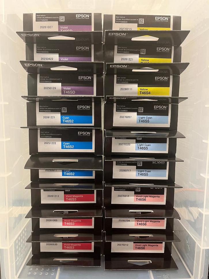 inktcartridges EPSON (T46S...), Computers en Software, Printerbenodigdheden, Nieuw, Cartridge, Ophalen
