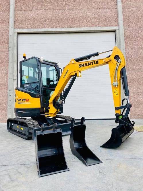 SHANTUI 2,5 t/ MINIGRAVER/ BINNENDRAAIER, Doe-het-zelf en Bouw, Gereedschap | Machine-onderdelen en Toebehoren, Ophalen of Verzenden