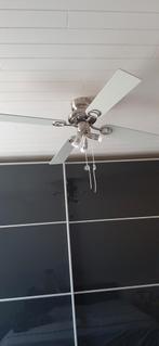 Plafondventilator met led verlichting, Elektronische apparatuur, Ventilatoren, Ophalen, Zo goed als nieuw, Plafondventilator