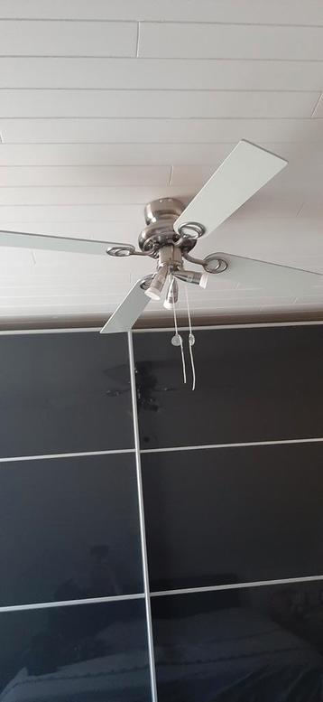 Ventilateur de plafond avec éclairage, Enlèvement, Comme neuf, Ventilateur de plafond