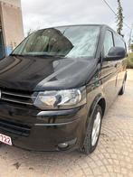 Volkswagen Transporter 2012–6 places–Double cabine–Bon état, Auto's, Zwart, Leder, Grijs, Particulier
