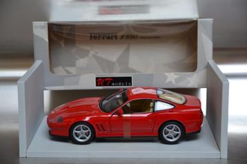 1/18 Ferrari 550 Maranello Ut Models, Enlèvement ou Envoi, Utilisé, Voiture, UT Models