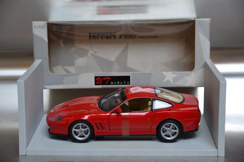 1/18 Ferrari 550 Maranello Ut-models, Hobby en Vrije tijd, Modelauto's | 1:18, Gebruikt, Auto, UT Models, Ophalen of Verzenden