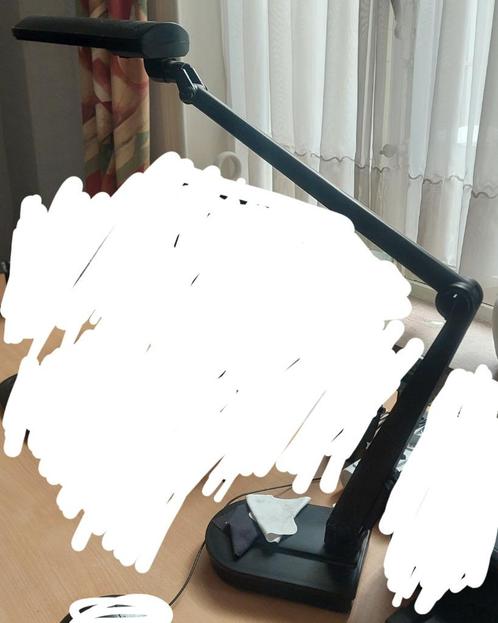 Mooie en grote verstelbare bureaulamp, Huis en Inrichting, Lampen | Tafellampen, Gebruikt, Ophalen of Verzenden