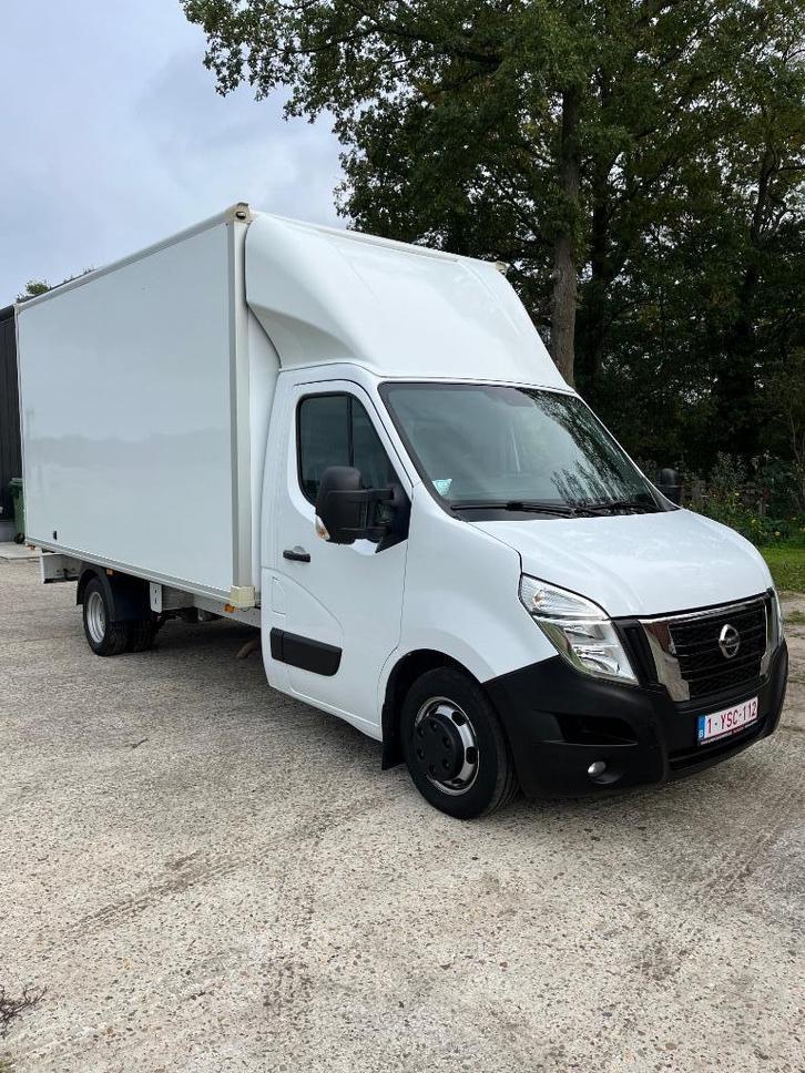 Nissan NV400 met meubelbak bakwagen, Auto's, Nissan, Particulier, NV400, 360° camera, ABS, Achteruitrijcamera, Airbags, Airconditioning