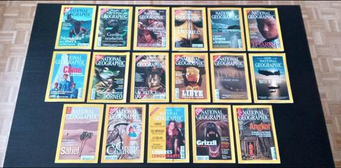 Magazine National Geographic - 17 Magazines, Livres, Journaux & Revues, Comme neuf, Science et Nature, Enlèvement