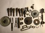 Oude metalen onderdelen messing en staal (kavel), Antiek en Kunst, Curiosa en Brocante, Ophalen