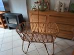 Vintage rotan wiegje 1960 ' s, Kinderen en Baby's, Babywiegjes en Ledikanten, Ophalen, Zo goed als nieuw, Wieg