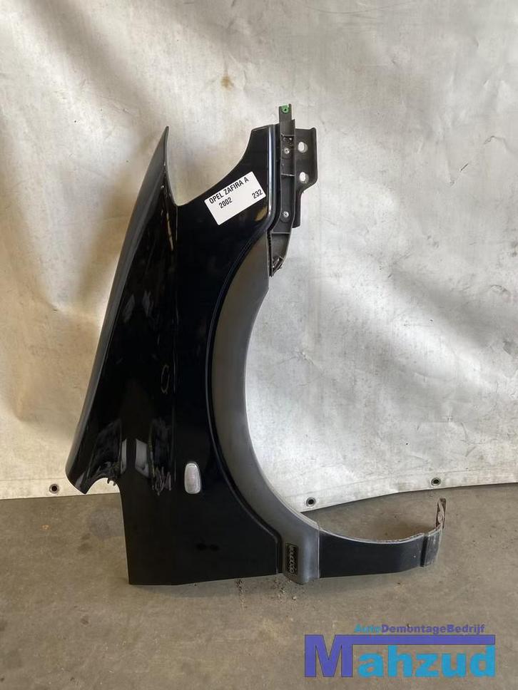 OPEL ZAFIRA A Zwart Z20R Rechts scherm voorscherm 1998-2005, Auto-onderdelen, Carrosserie, Opel, Voor, Rechts, Gebruikt