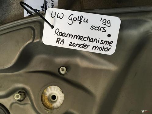 Golf 4 raammechanisme RA (zonder motor) bwjr 99, Auto-onderdelen, Ruiten en Toebehoren, Gebruikt, Ophalen of Verzenden