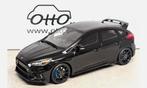 Ford Focus RS MK3 Zwart OT950 OTTO 1/18 Nieuw, Ophalen of Verzenden, Nieuw, Auto, OttOMobile