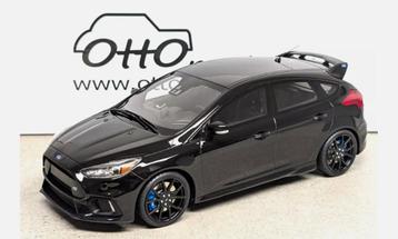 Ford Focus RS MK3 Zwart OT950 OTTO 1/18 Nieuw beschikbaar voor biedingen