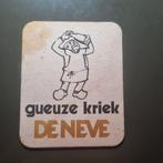 Sous Bock De Neve (modèle 2), Verzamelen, Biermerken, Ophalen of Verzenden, Gebruikt, Viltje(s), Overige merken