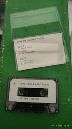 Zeldzame cassette King Taky & Afro Roots, Cd's en Dvd's, Cassettebandjes, Gebruikt, Ophalen of Verzenden