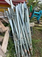 Bekisting vloerrandbekisting met leuninghouder 20 stuks, Ophalen, Zo goed als nieuw