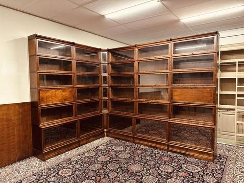 Grote Klassieke Engelse Globe Wernicke Hoekkast Boekenkast, Antiek en Kunst, Antiek | Kantoor en Zakelijk, Ophalen of Verzenden