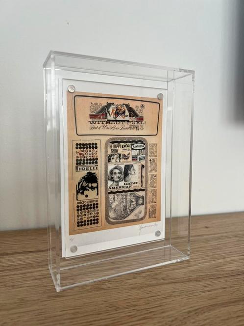 Panamarenko - Milkyways and Happenings in plexibox, Antiek en Kunst, Kunst | Litho's en Zeefdrukken, Ophalen of Verzenden