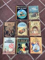 8 anciennes BD Tintin, Livres, Utilisé