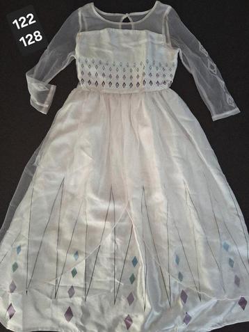 Prinsessenjurk kleed Disneyland maat 122 128  beschikbaar voor biedingen